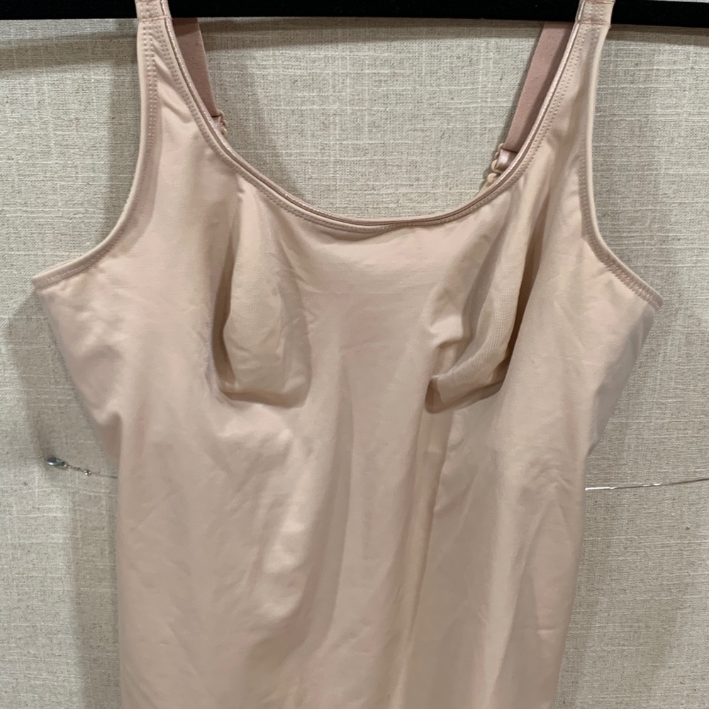 Ruby Ribbon Lumina cami, pale size 34